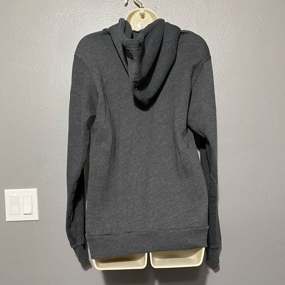 American Apperal Zip-up Hoodie Gray Medium - Picture 2 of 8